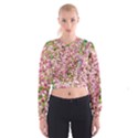 Almond Tree In Bloom Cropped Sweatshirt View1