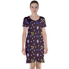 Cakes And Sundaes Chocolate Short Sleeve Nightdress