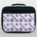 Violet Dots Lunch Bag View1