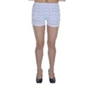 Pink Hats Skinny Shorts View1