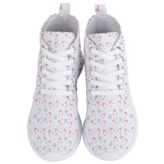 Pink Hats Women s Lightweight High Top Sneakers
