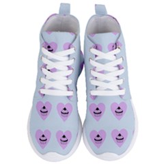 Blue Cupcake Women s Lightweight High Top Sneakers
