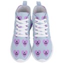 Blue Cupcake Women s Lightweight High Top Sneakers View1