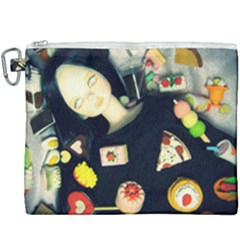 Food Canvas Cosmetic Bag (xxxl) by snowwhitegirl