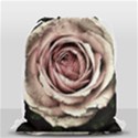 Vintage Rose Drawstring Bag (Small) View1