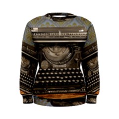 Typewriter Women s Sweatshirt by vintage2030