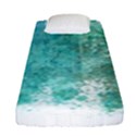 Splash Teal Fitted Sheet (Single Size) View1