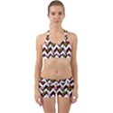 Cat Rose Chevron Back Web Gym Set View1