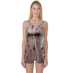 Bats One Piece Boyleg Swimsuit
