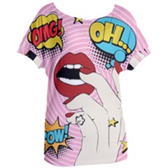 Pop Art   Women s Oversized Tee