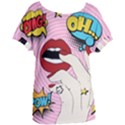 Pop Art   Women s Oversized Tee View1