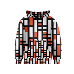 Linear Sequence Pattern Design Kids  Pullover Hoodie by dflcprints