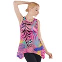 Illustration Reason Leaves Design Side Drop Tank Tunic View1