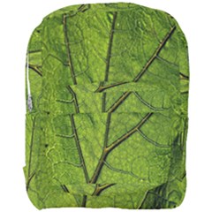 Butterbur Leaf Plant Veins Pattern Full Print Backpack by Sapixe