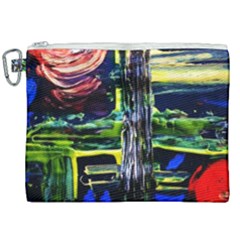 Between Two Moons 1 Canvas Cosmetic Bag (xxl) by bestdesignintheworld