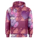 Illustration Love Celebration Men s Overhead Hoodie View1