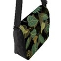 Autumn Fallen Leaves Dried Leaves Flap Closure Messenger Bag (S) View2