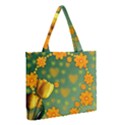 Background Design Texture Tulips Medium Tote Bag View2