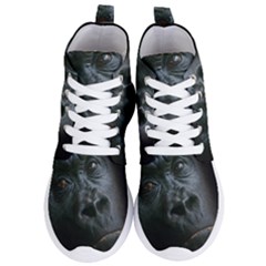 Gorilla Monkey Zoo Animal Women s Lightweight High Top Sneakers