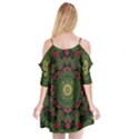 Sunshine Mandala In Rose Heaven Cutout Spaghetti Strap Chiffon Dress View2