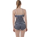 Square Diagonal Pattern Seamless Boyleg Tankini Set  View2