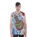 Supersonic Squid Men s Basketball Tank Top View1