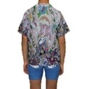Transparent volcano fish Kids  Short Sleeve Swimwear View2