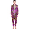 Star Of Freedom Ornate Rainfall In The Tropical Rainforest Hooded Jumpsuit (Ladies)  View1