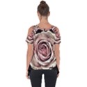Vintage Rose Cut Out Side Drop Tee View2
