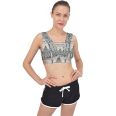Building News V-back Sports Bra