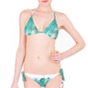 Splash Teal Classic Bikini Set View1