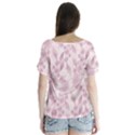 Background 1659228 1920 V-Neck Flutter Sleeve Top View2