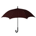 Little  Dots Maroon Hook Handle Umbrellas (Small) View3
