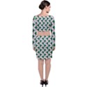 Flamingo Leaf Patttern Top and Skirt Sets View2