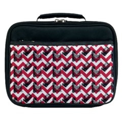 Vintage Camera Chevron Lunch Bag