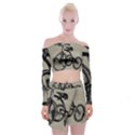 Tricycle 1515859 1280 Off Shoulder Top with Mini Skirt Set View1