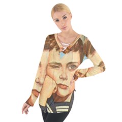 Retro Boy Tie Up Tee