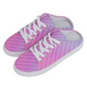 Diagonal Pink Stripe Gradient Half Slippers View2