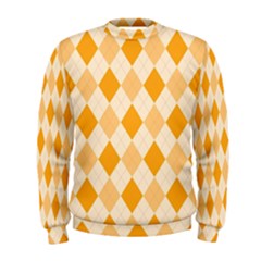 Argyle Pattern Seamless Design Men s Sweatshirt by Sapixe