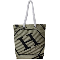 Fabric Pattern Textile Clothing Full Print Rope Handle Tote (small) by Sapixe