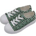 Pattern Graphics Figure Line Glass Kids  Low Top Canvas Sneakers View2