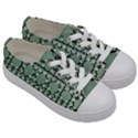 Pattern Graphics Figure Line Glass Kids  Low Top Canvas Sneakers View3