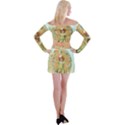 Vintage 1225895 1280 Off Shoulder Top with Mini Skirt Set View2