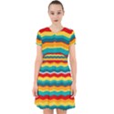 Retro Colors 60 Background Adorable in Chiffon Dress View1