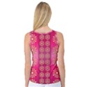 Background Pattern Pink Wallpaper Women s Basketball Tank Top View2