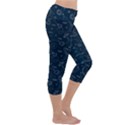 Retro Space Pattern Capri Yoga Leggings View3
