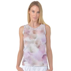Watercolor Seamless Texture Women s Basketball Tank Top