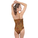 Roof Building Canvas Roofscape Classic One Shoulder Swimsuit View2