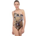 Hazy Time Classic One Shoulder Swimsuit View1