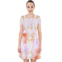 Beautiful Pastel marble gold design By FlipStylez Designs Adorable in Chiffon Dress View1